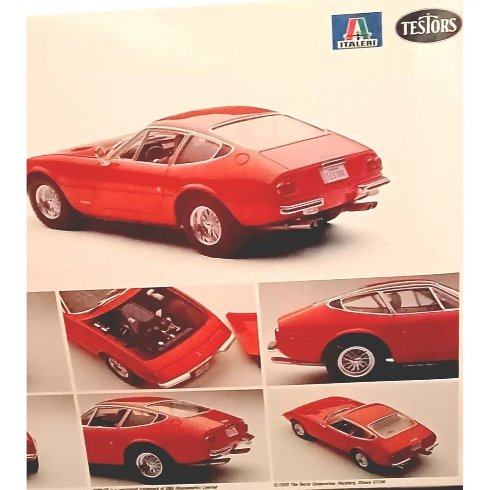 Testor Vintage Ferrari 365GTB/4 Daytona 1/24 Scale Model Kit 233 Sealed NIB
